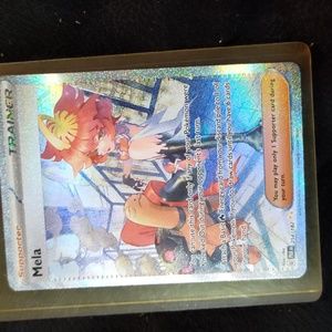 Two rare Pokemon cards